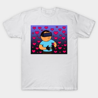 Virtual Reality Glasses Love Affection T-Shirt